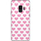 Plush Pink Hearts Galaxy S9 Skin